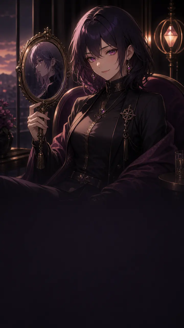 Everlore key art of a persona — the recurring self a player carries between worlds