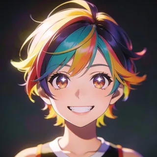 Anime — a character portrait in the anime voice