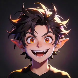 Chaotic comedy — a character portrait in the chaotic comedy voice