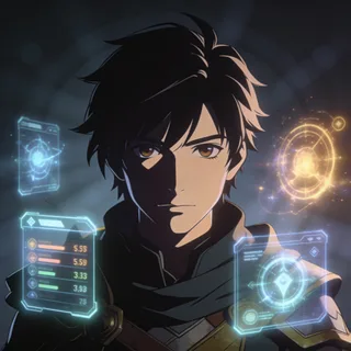 LitRPG — a character portrait in the litrpg voice